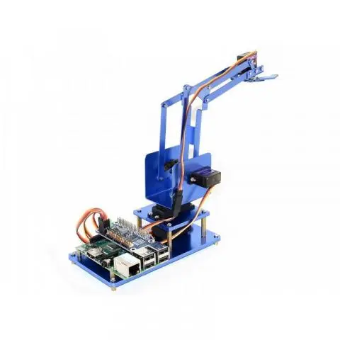 Raspberry robot byggesett - komplett med servostyring og klar for programmering, l&aelig;ring og eksperimentering.