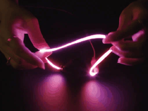 Rosa LED-noodle stripe 130mm