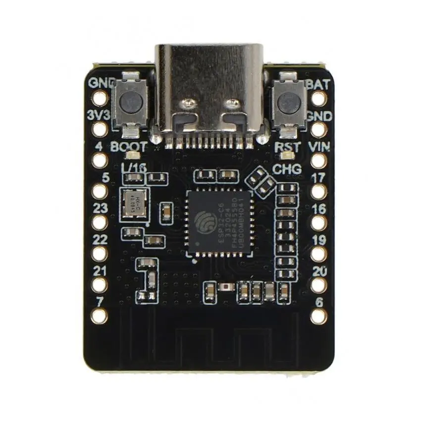 Beetle esp32 c6 esp brikke USB c boot rst