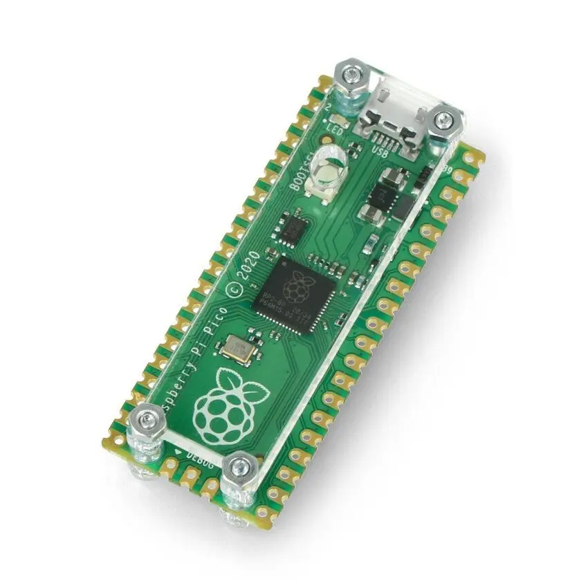 Raspberry Pi pico kabinett transparent