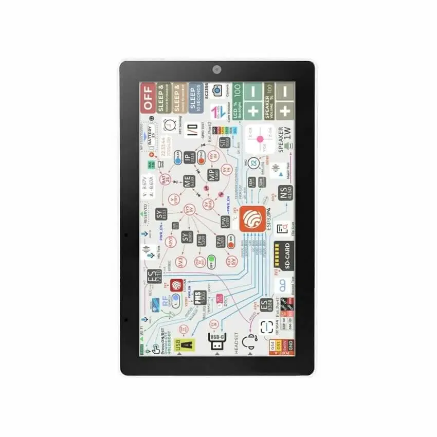 Tab5 - IoT-utviklingsplattform med ESP32-P4 og 5-tommer berøringsskjerm, M5Stack C145 – visning 1