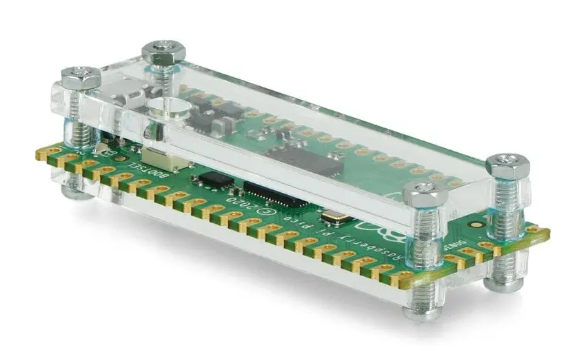 Transparent kabinett for Raspberry Pi Pico