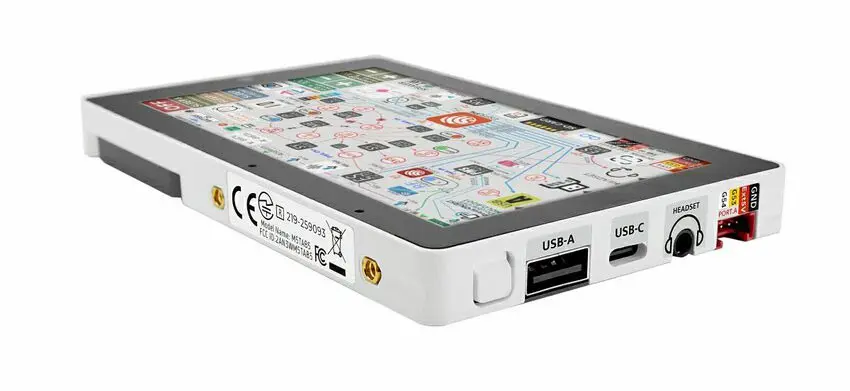 5-tommers HD-ber&oslash;ringsskjerm for interaktive IoT applikasjoner