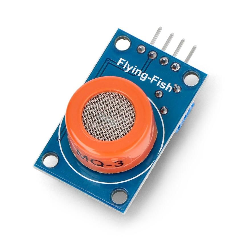 Alkoholsensor MQ-3, halvleder gassensormodul, analog og digital utgang – visning 1
