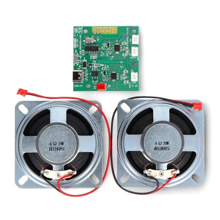 Bluetooth stereoforsterker-modul med 2x 3W utgang – visning 1