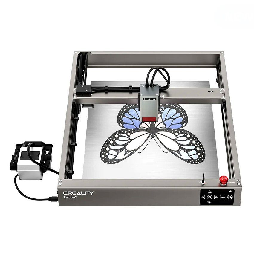 Creality falcon 2 22w lasergraver apen ramme