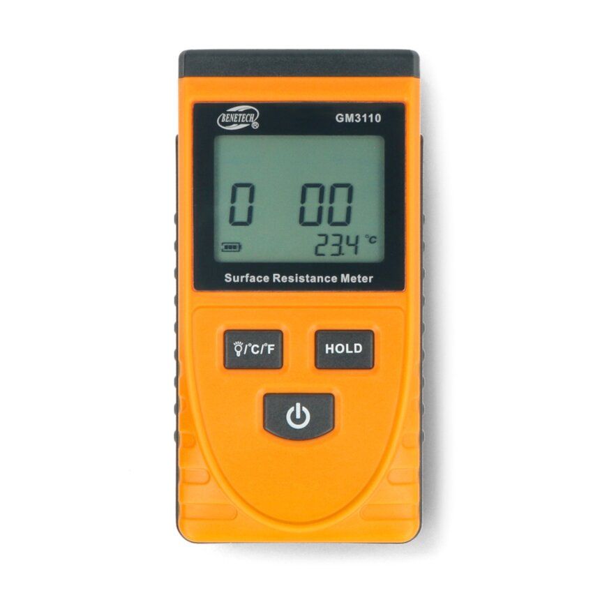 Overflatemotstandsmåler Benetech GM3110 – visning 1