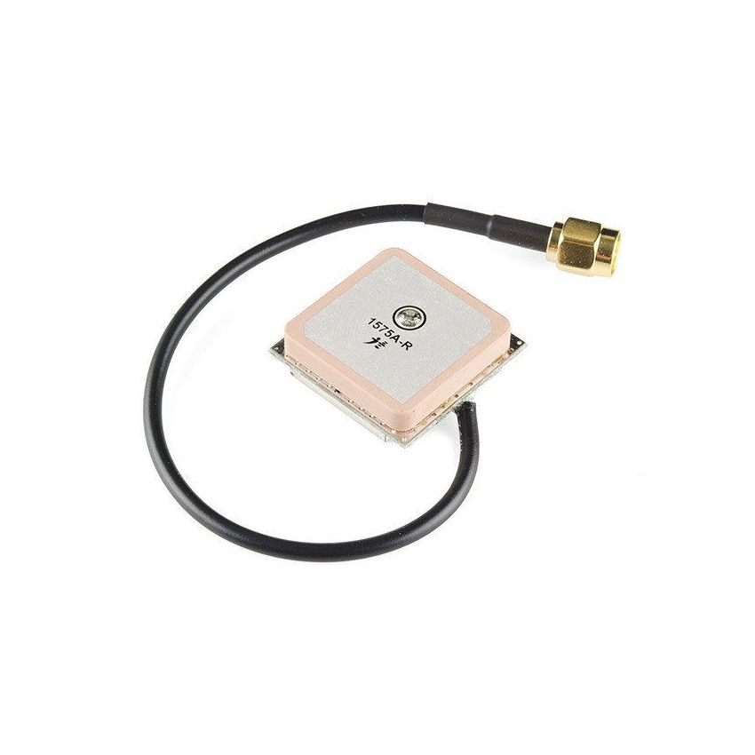 GPS-antenne for innbygging med SMA-kontakt og kabel