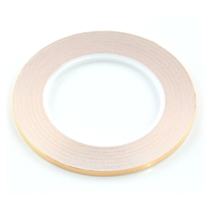 Kobbertape med lim for EMI-skjerming, vist som en rull