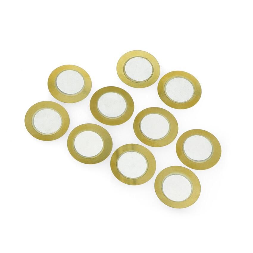 Piezoelektrisk membran 27 mm – messing, 10 stk. – visning 1