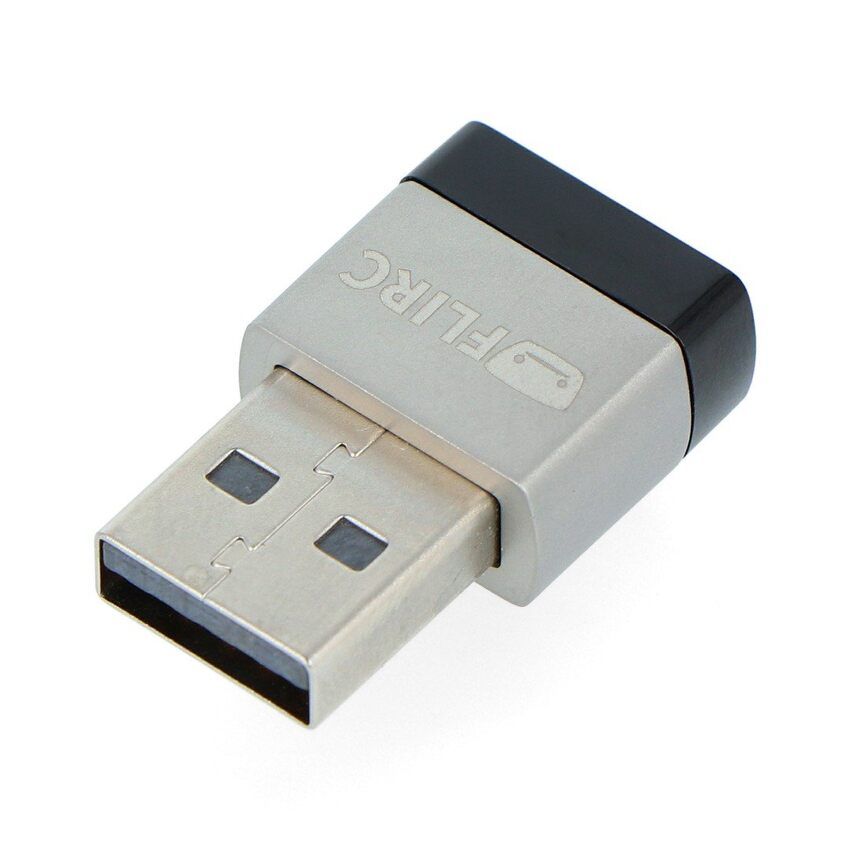 USB mottaker skratt fra side
