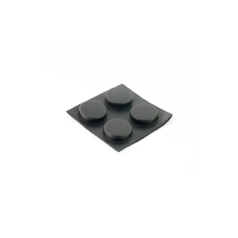 Runde selvklebende føtter 20mm - 4 stk