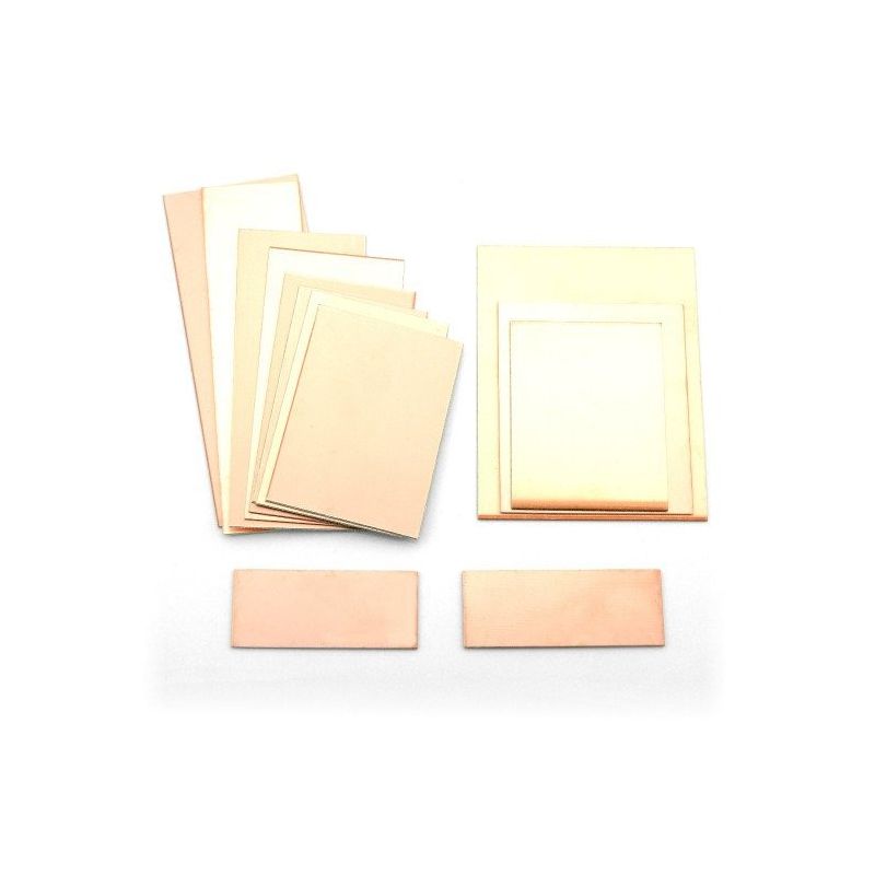 Laminatsett FR4 for kretskort, 15 stk med kobberlag 35 μm