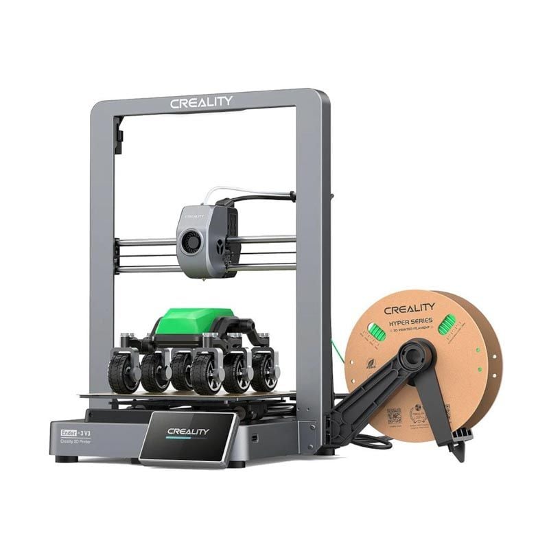 Creality Ender-3 V3, 3D-printer med 4,3" skjerm og hastighet på 600mm/s