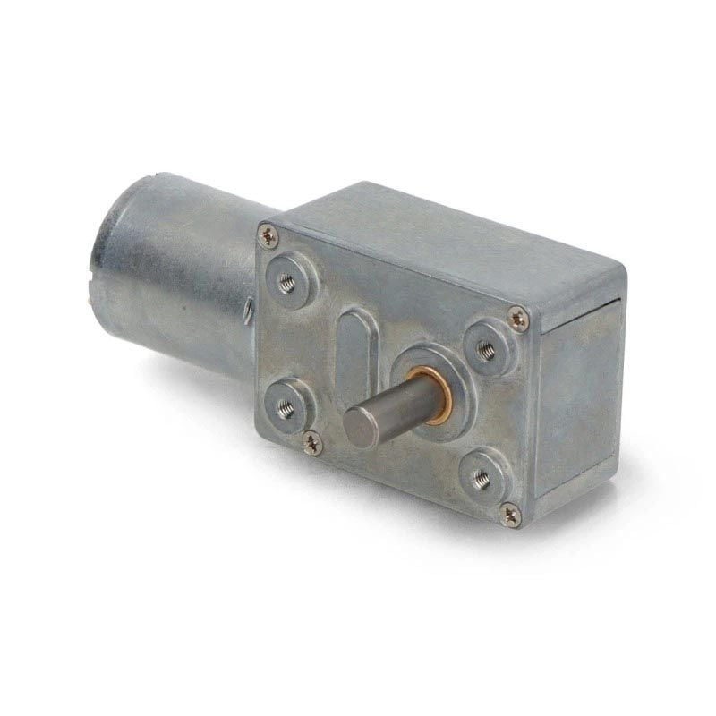 12V DC motor, 60RPM, snekkegir og metallhus