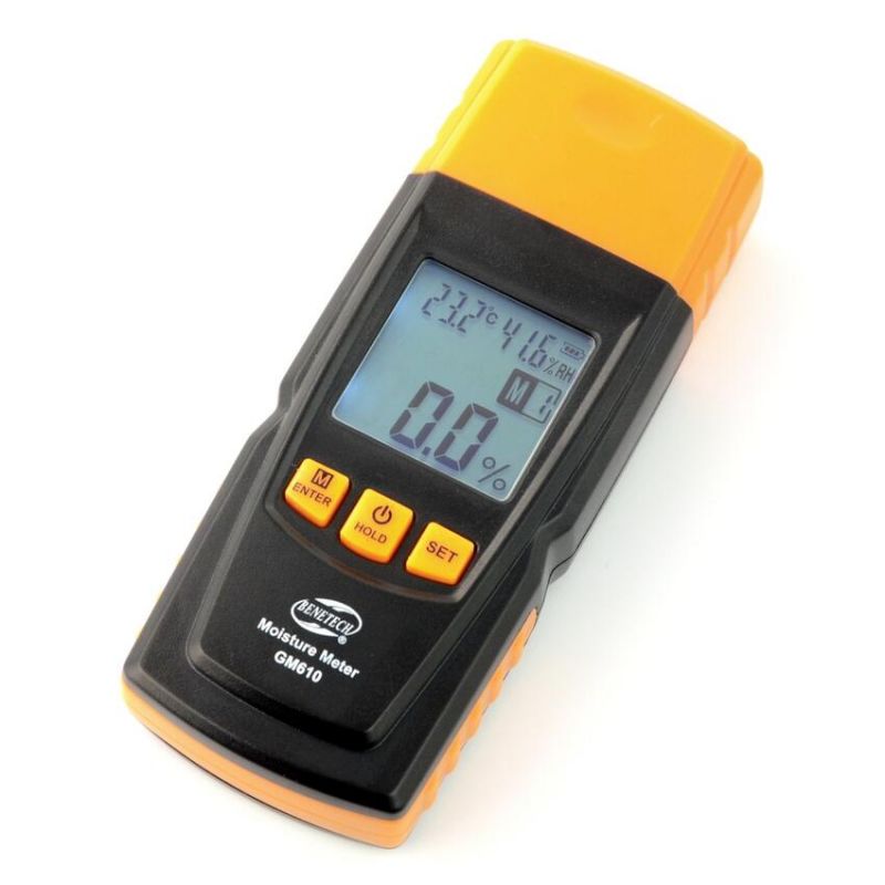 Fuktighetsmåler Benetech GM610 - til treverk, puss og ved