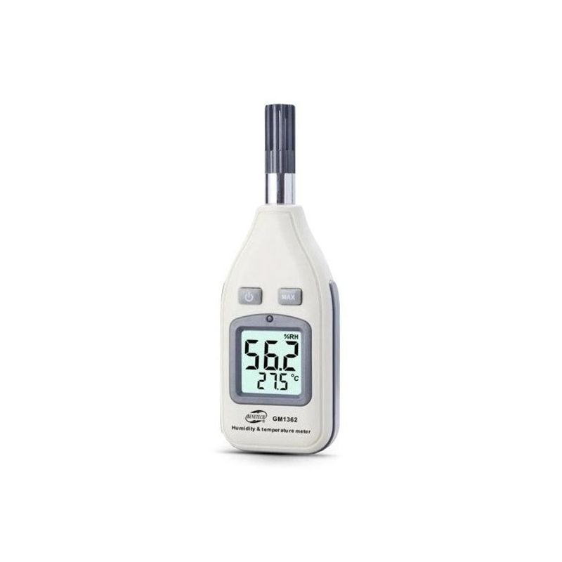 Benetech GM1362 digitalt hygrometer, måler temperatur og luftfuktighet