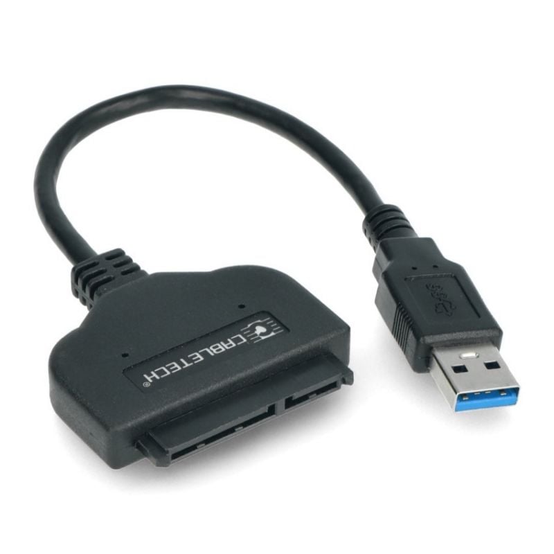 USB 3.0 til SATA-adapter for 2,5-tommers HDD og SSD