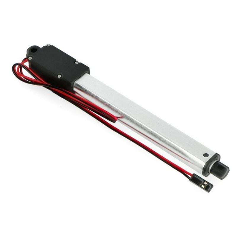 Rask lineær aktuator 6,4 N 150 mm/s 12 V, 10 cm slaglengde