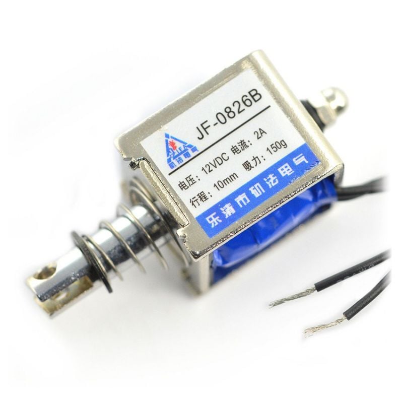 Elektromagnetisk trekkmagnet / solenoid - 12V 21W 0,15 kg