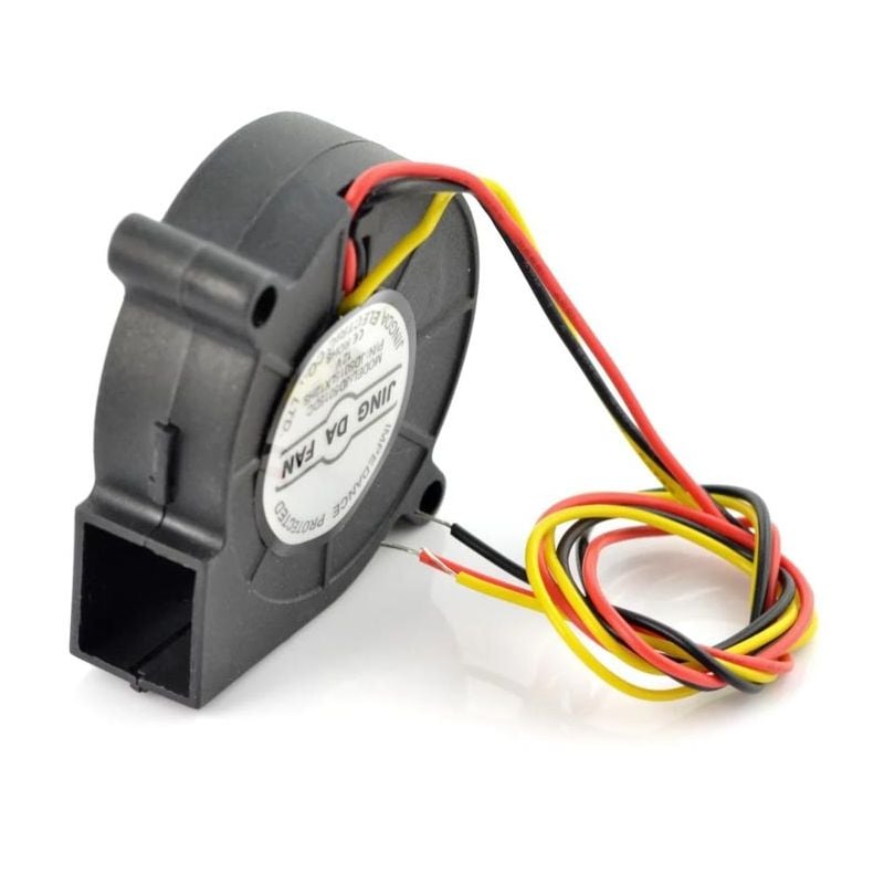 Vifteblåser 12V 2,5W 50x50x15 mm