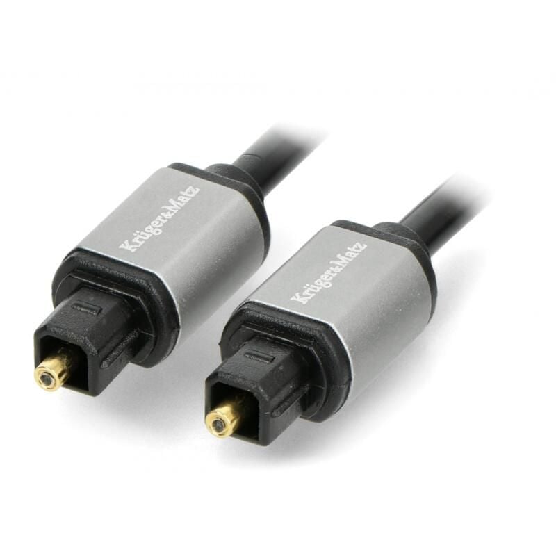 Optisk Toslink-kabel 1,5 m for digital lyd