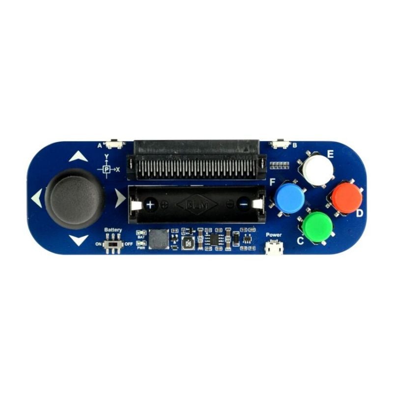 Gamepad-modul med joystick og 6 knapper til BBC micro:bit - bygg spill