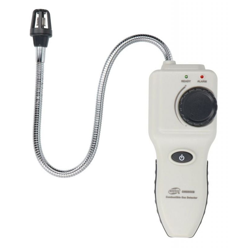 Detektor for brennbar gass med fleksibel probe, Benetech GM8800B