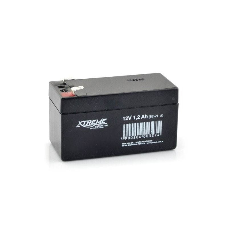GEL-batteri 12V 1.2Ah, vedlikeholdsfritt