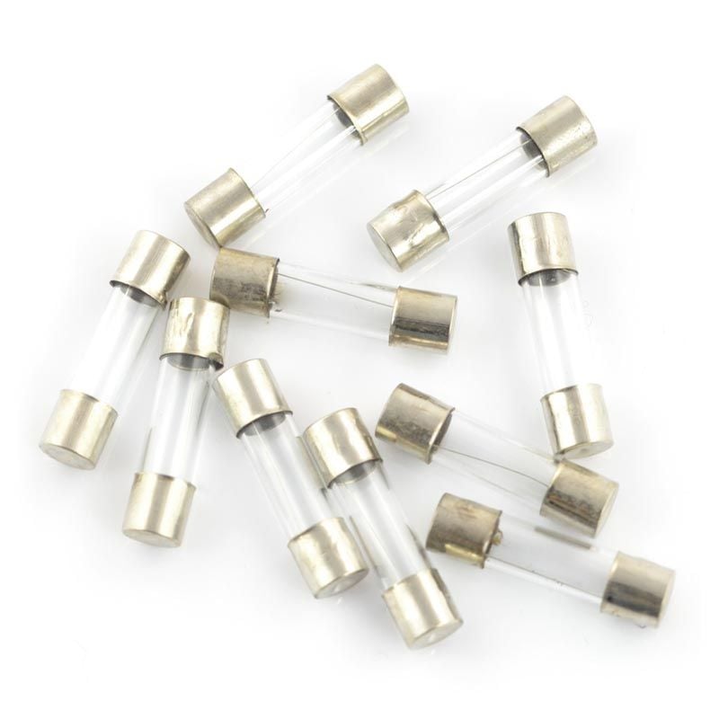 Glassikring 5x20 mm – 5A 250 V – 10-pakning