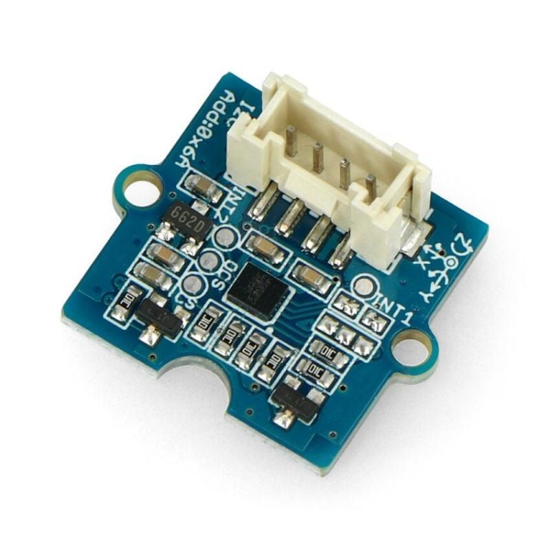 Grove 6-aksers akselerometer og gyroskop LSM6DS3 – I2C, Arduino og Raspberry Pi