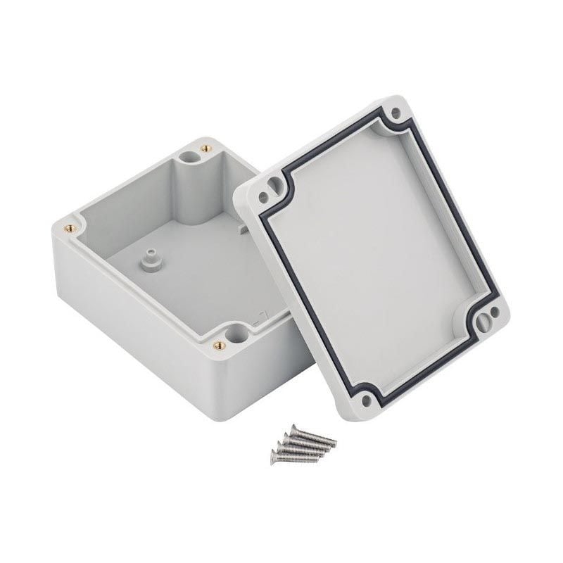 Hermetisk plastkapsling 89x75x41mm, ABS-plastboks, IP67