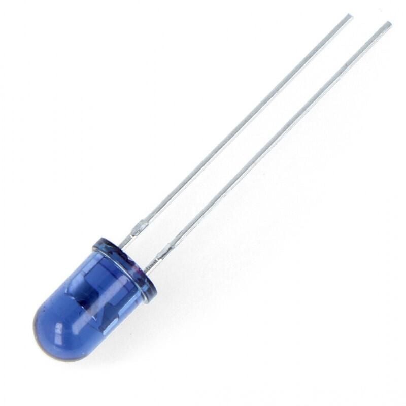 IR-sender 5mm 940nm i DIP-kapsling, 5 stk.