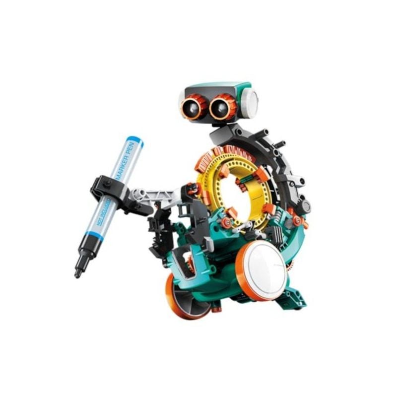 Bygg og programmer din egen 5-i-1 robot – lær koding på en enkel og morsom måte