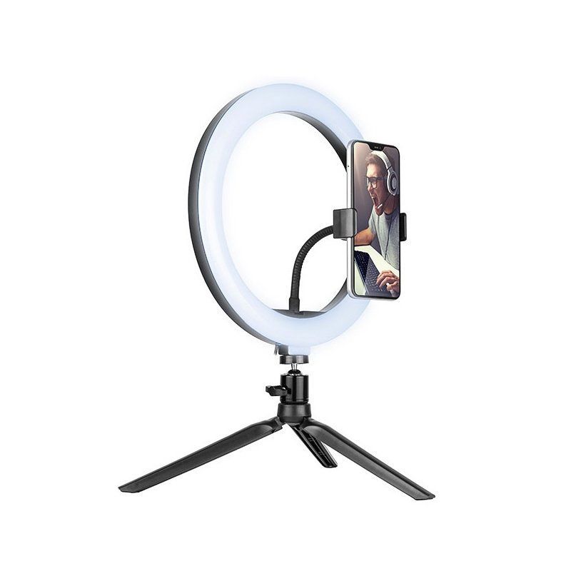 LED Ringlys med mini-stand - Tracer