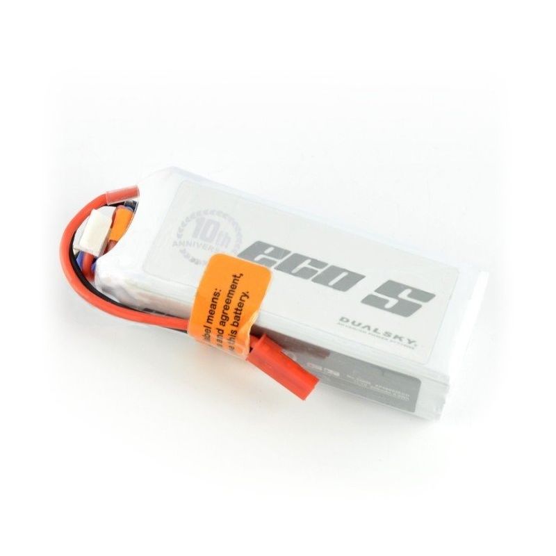 Li-Pol Dualsky 800mAh 25C 3S 11,1V ECO-S pakke