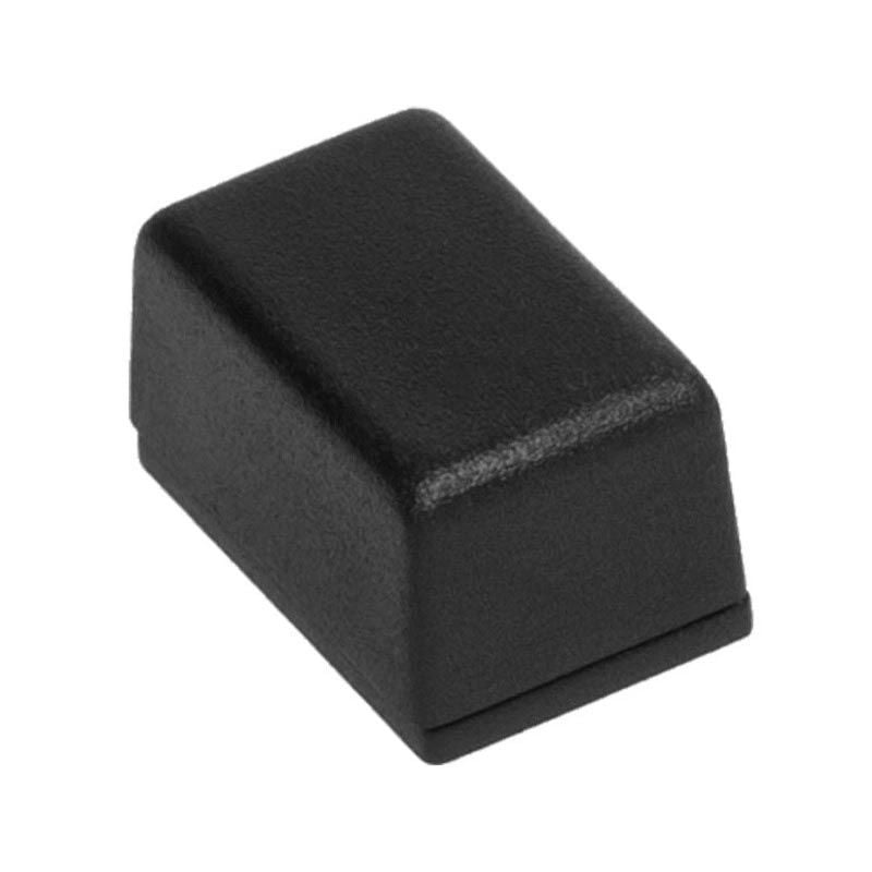 Liten plastkapsling IP54, 26x17x15mm, svart