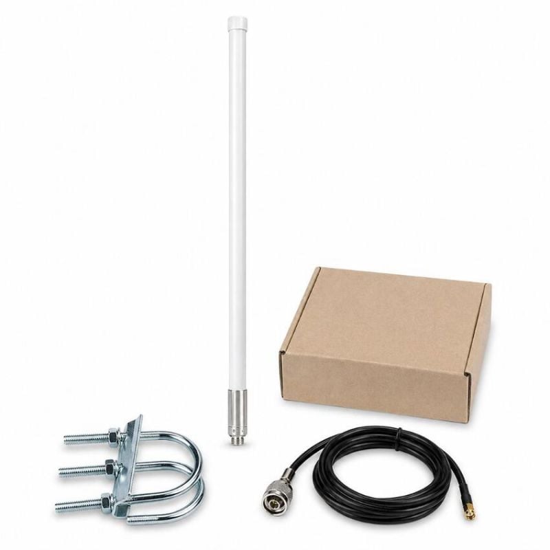 LoRaWAN glassfiberantenne 863-870 MHz, 8 dBi, 130 cm utendørs