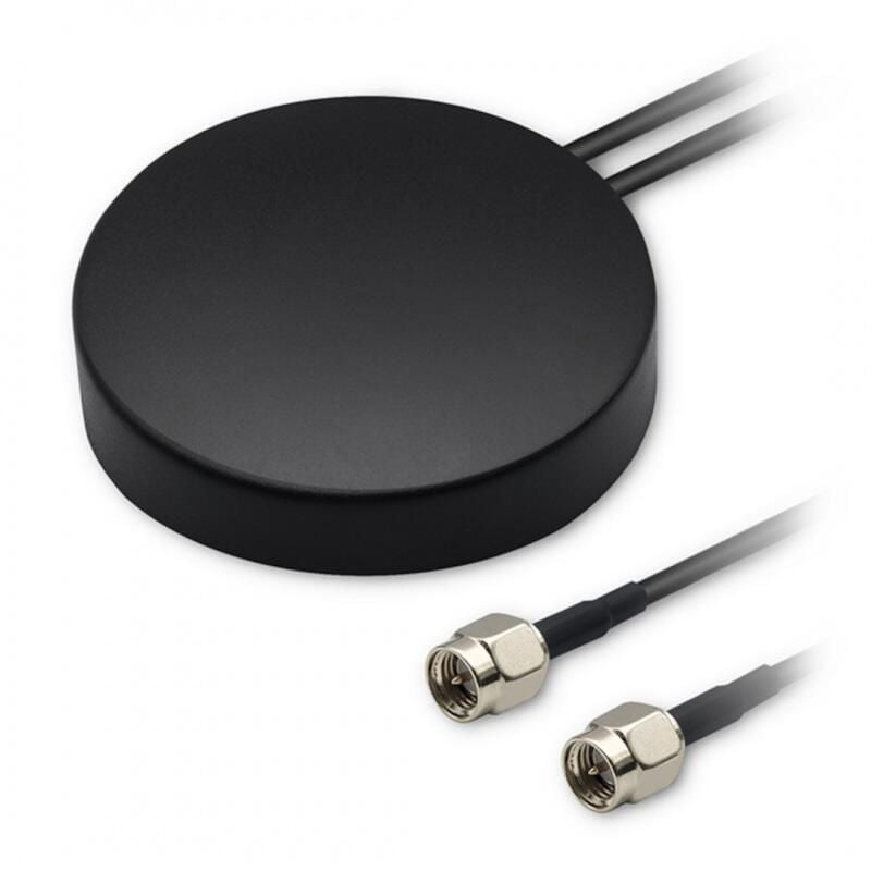 GPS og 4G LTE/GLONASS-antenne 28dBi med magnetfot