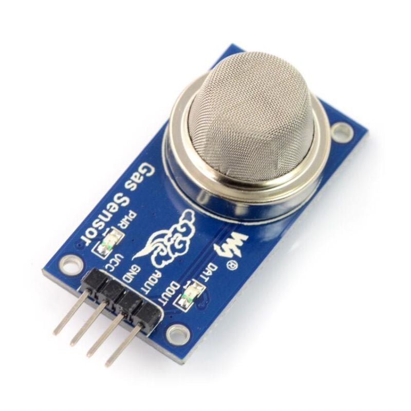 MQ-135 gassensor – alkohol, benzen og ammoniakk, modul med analog og digital utgang