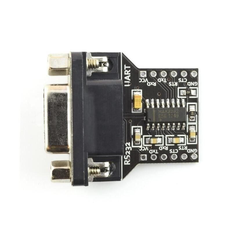 RS232-UART-konverter med DB9-kontakt og MAX3232