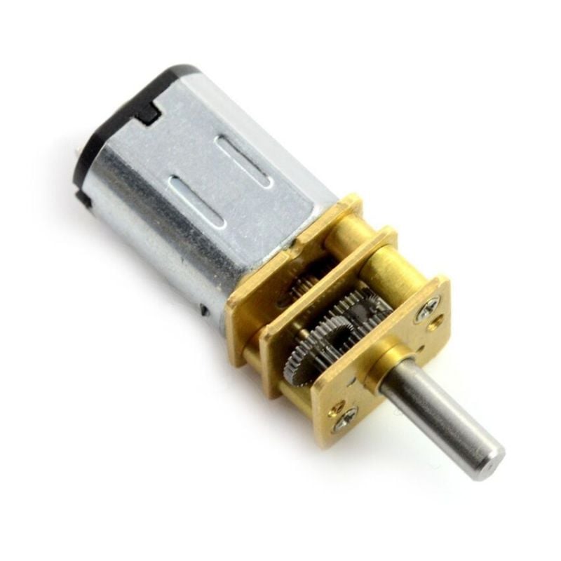 Motor med girkasse 5:1, N20, 250 rpm, 3-9V