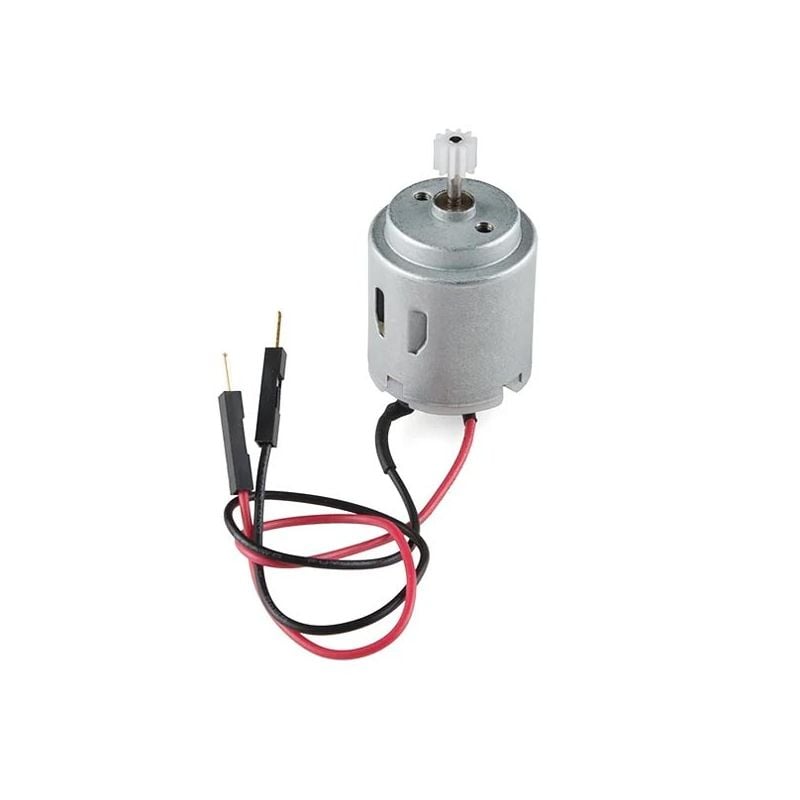 Mini DC-motor 1–3 V med girhjul for små prosjekter
