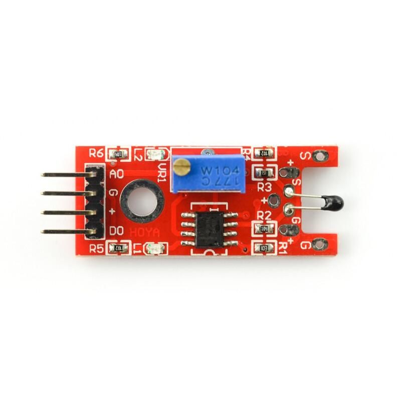 Temperatursensor - termistor NTC-MF52 med potensiometer