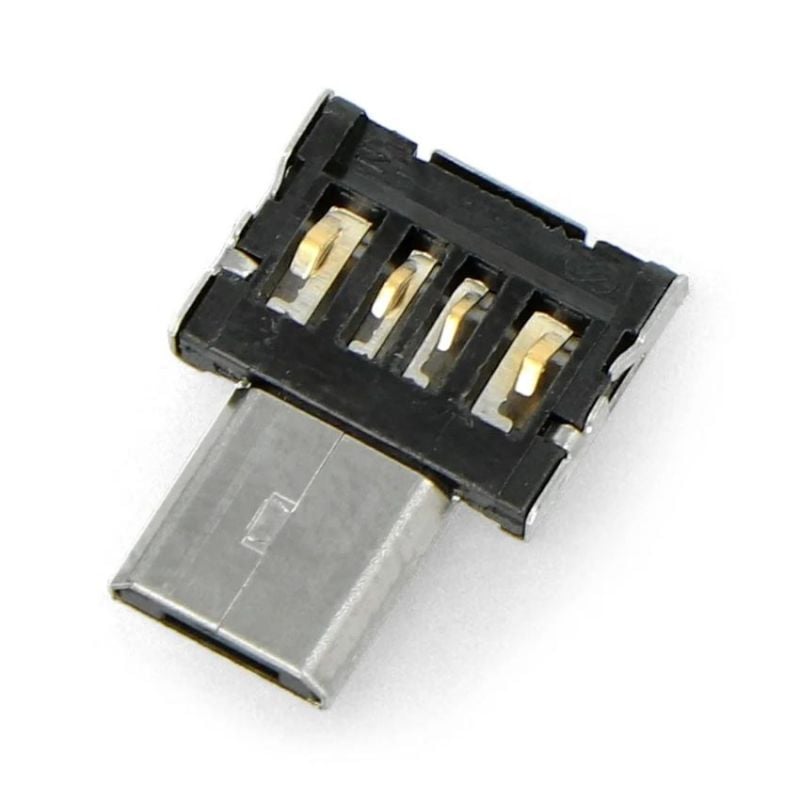 OTG-adapter microUSB til USB-A for smarttelefoner og nettbrett