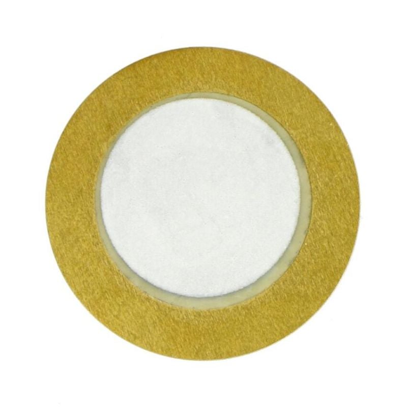 Piezoelektrisk membran 27 mm – messing, 10 stk.