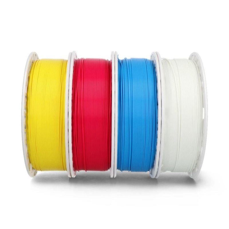 Filamentsett PLA Lithophane CMYK &ndash; 1,75 mm, 4 &times; 1 kg
