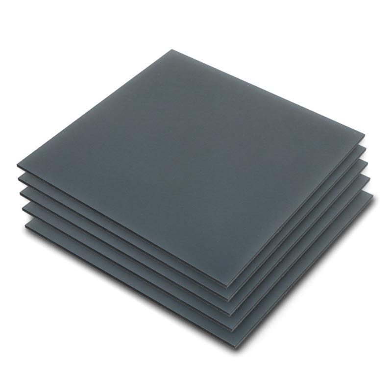 Røykfarget plexiglass 3mm, 200x200mm, 5 stk