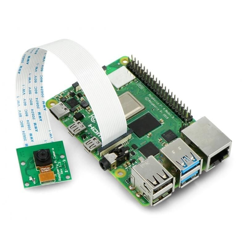 Kamera HD til Raspberry Pi, 5 MP, OV5647, CSI, IR-filter