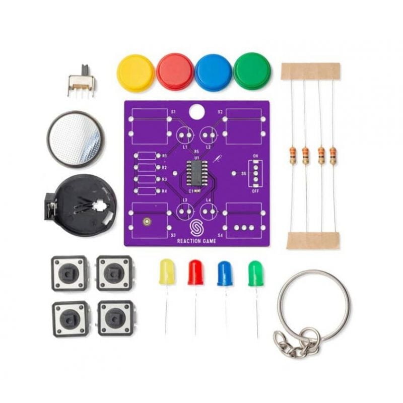 Loddesett for nybegynnere - DIY-reaksjonsspill med Attiny404